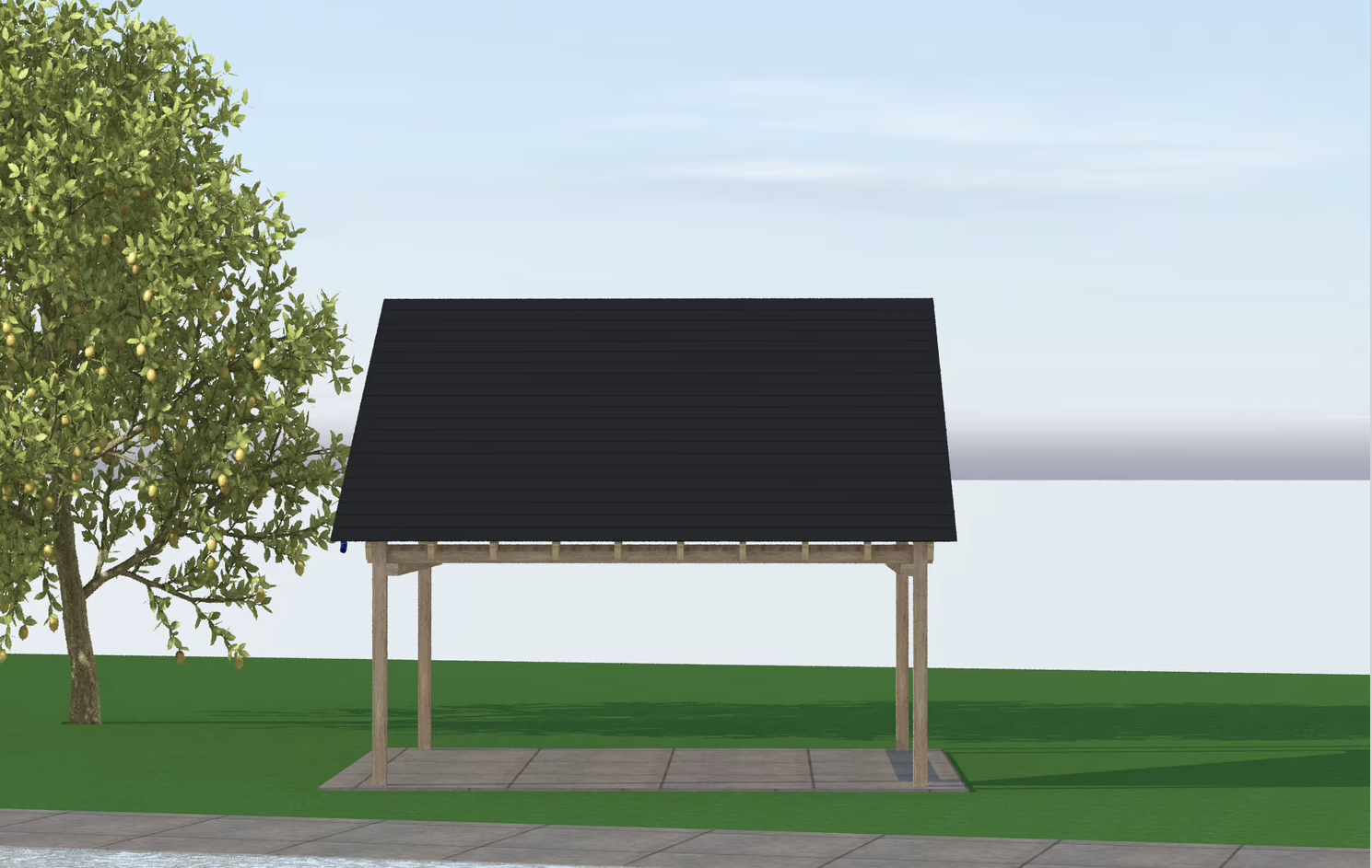 Isometric view front